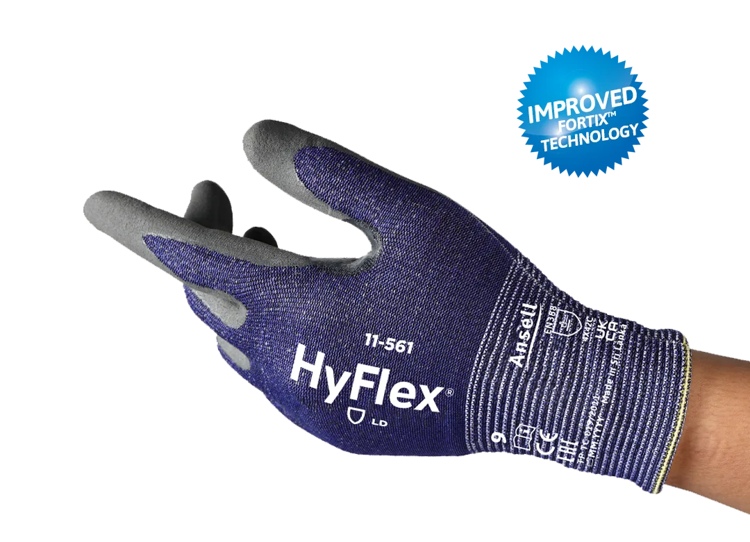 Ansell HyFlex&reg; 11-561 Ultra-lightweight greater cut resistance Gloves