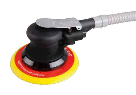 6&Prime;AIR RANDOM ORBITAL SANDER SELF-GENERATED VACUUM