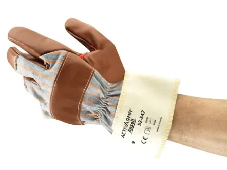 Ansell ActivArmr&reg; 52-547 Jersey-lined work gloves with a nitrile coating