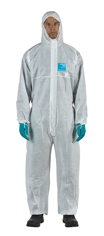 Ansell Disposable Protective Suit AlphaTec&reg; 1500 PLUS Stitched