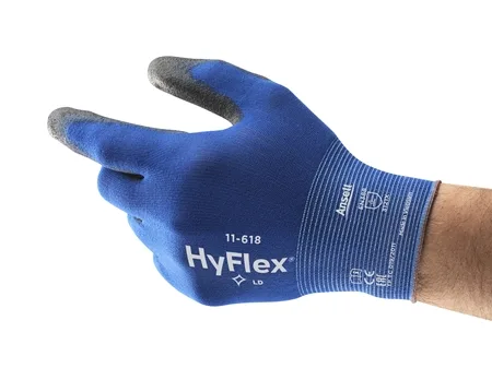 Ansell HyFlex&reg; 11-618 Ultra-thin polyurethane gloves
