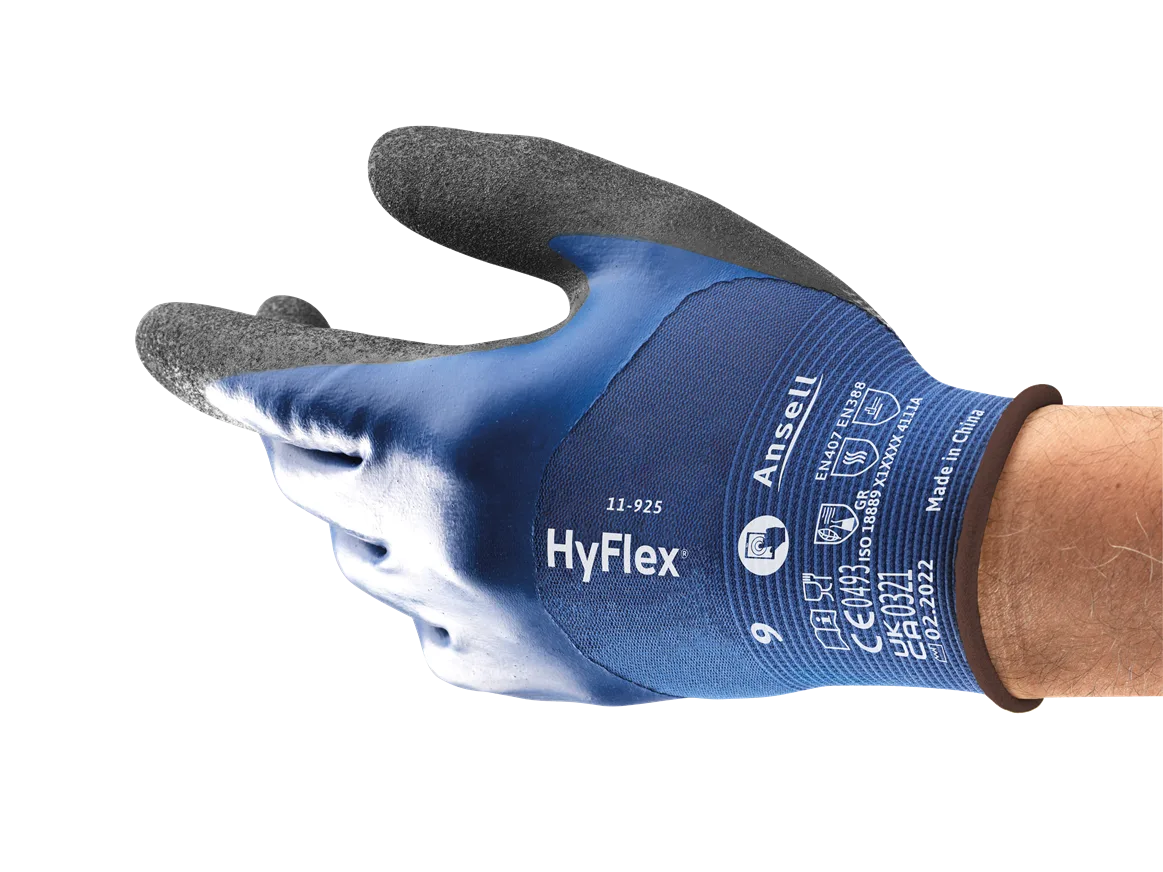 Ansell HyFlex&reg; 11-925 Ultralight abrasion-resistant gloves